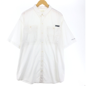 古着 コロンビア Columbia PFG 半袖 ボタンダウン フィッシングシャツ メンズXXL /eaa436746