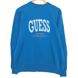 古着 90年代 ヘインズ Hanes GUESS CLASSIC STYLE GUESS U.S.A スウェットシャツ トレーナー USA製 メンズL ヴィンテージ /eaa435596