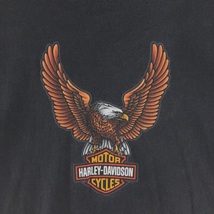 古着 90年代 ハーレーダビッドソン Harley-Davidson HANES モーターサイクル バイクTシャツ USA製 メンズXXL ヴィンテージ /eaa390142_画像4