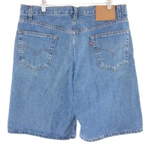 古着 00年代 リーバイス Levi's 550 RELAXED FIT デニムショーツ ハーフパンツ メンズw36 /eaa382428_画像2