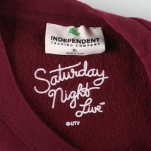 古着 INDEPENDENT TRADING Saturday night live リバースウィーブタイプ スウェットシャツ トレーナー メンズL /eaa421976_画像3