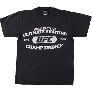 古着 UFC ULTIMATE FIGHTING CHAMPIONSHIP スポーツTシャツ メンズM /eaa435175