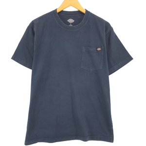 古着 ディッキーズ Dickies 半袖 ワンポイントロゴポケットTシャツ メンズL /eaa430245