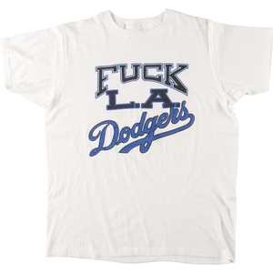 古着 ~90年代 MLB LOS ANGELES DODGERS ロサンゼルスドジャース スポーツTシャツ メンズM ヴィンテージ /eaa435180