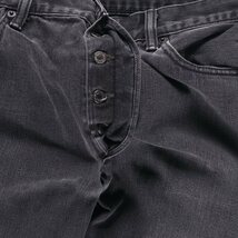 古着 リーバイス Levi's リーバイス501 ブラックデニム ストレートデニムパンツ メンズw36 /eaa428723_画像5