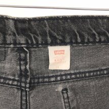 古着 90年代 リーバイス Levi's 550 RELAXED FIT デニムショーツ ハーフパンツ メンズw34 ヴィンテージ /eaa382366_画像3