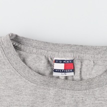 古着 トミーヒルフィガー TOMMY HILFIGER 半袖 ロゴTシャツ カナダ製 メンズL /eaa363322_画像3