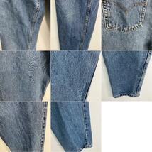 古着 リーバイス Levi's 550 RELAXED FIT TAPERED LEG テーパードジーンズ デニムパンツ レディースL(w28) /eaa271322_画像3