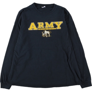 古着 ARMY ロングTシャツ ロンT メンズXL /eaa438441