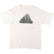 古着 アディダス adidas ロゴTシャツ カナダ製 メンズL /eaa431857_画像1