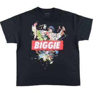 古着 THE NOTORIUS B.I.G. ノートリアスビッグ ラップTシャツ ラップT メンズXL /eaa438138