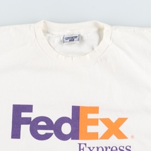 古着 リー Lee FedEx Express アドバタイジングTシャツ メンズXL /eaa438117_画像7