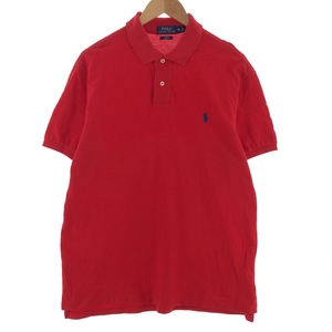 古着 ラルフローレン Ralph Lauren POLO RALPH LAUREN SLIM FIT 半袖 ポロシャツ メンズXL /eaa390119