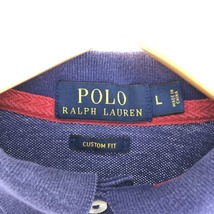 古着 ラルフローレン Ralph Lauren POLO RALPH LAUREN CUSTOM FIT 半袖 ポロシャツ メンズL /eaa436565_画像3