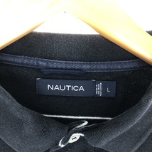 古着 ノーティカ NAUTICA 半袖 ボーダー ポロシャツ メンズL /eaa435089_画像3