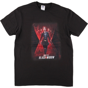 古着 DELTA SOFT BLACK WIDOW ブラックウィドウ 映画 ムービーTシャツ メンズM /eaa438951