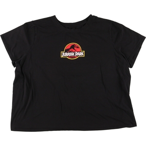 古着 JURASSIC PARK ジュラシックパーク バックプリント 映画 ムービーTシャツ メンズM /eaa438969