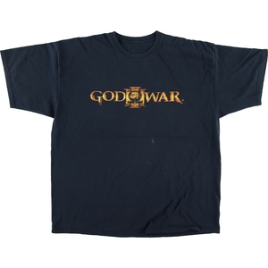 古着 GOD OF WAR プリントTシャツ メンズXL /eaa436022