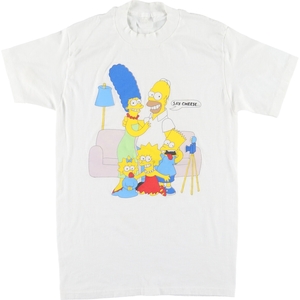 古着 90年代 ザ シンプソンズ キャラクタープリントTシャツ メンズXS ヴィンテージ /eaa436036