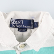 古着 ラルフローレン POLO by Ralph Lauren 長袖 ラガーシャツ メンズL /eaa433003_画像3