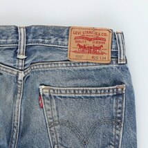 古着 リーバイス Levi's 505 STRAIGHT FIT テーパードデニムパンツ メンズw30 /eaa436997_画像3