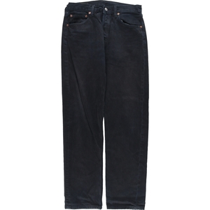 古着 リーバイス Levi's 501-0165 ユーロモデル ブラックデニム ストレートデニムパンツ 英国製 メンズw30 /eaa436959