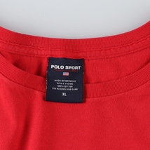 古着 ラルフローレン Ralph Lauren POLO SPORT ポロスポーツ 半袖 ロゴTシャツ メンズXL /eaa431824_画像3