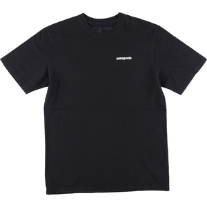 古着 パタゴニア Patagonia バックプリント 半袖 ロゴTシャツ メンズS /eaa431817