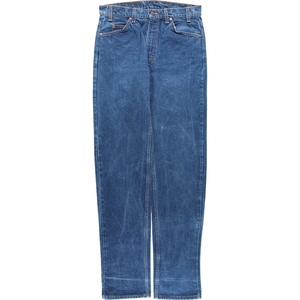 古着 90年代 リーバイス Levi's 505 REGULAR FIT STRAIGHT LEG テーパードデニムパンツ USA製 メンズw34 ヴィンテージ /eaa424923