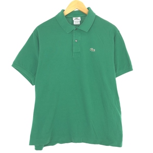 古着 ラコステ LACOSTE 半袖 ポロシャツ 7 メンズXXL /eaa440239