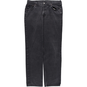 古着 リーバイス Levi's リーバイス501XX ブラックデニム ストレートデニムパンツ USA製 メンズw34 /eaa435937