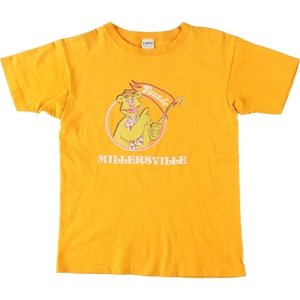 古着 70年代 チャンピオン Champion バータグ フォジー キャラクタープリントTシャツ USA製 メンズS ヴィンテージ /eaa440973