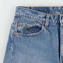 古着 90年代 リーバイス Levi's 505 REGULAR FIT STRAIGHT LEG テーパードデニムパンツ USA製 メンズw33 ヴィンテージ /evb004679_画像4