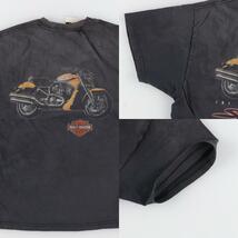 古着 ハーレーダビッドソン Harley-Davidson モーターサイクル バイクTシャツ USA製 メンズL /eaa445309_画像10