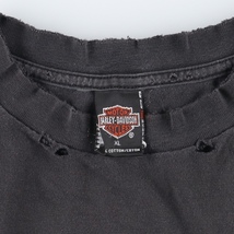 古着 雰囲気系 90年代 ハーレーダビッドソン Harley-Davidson モーターサイクル バイクTシャツ USA製 メンズXL ヴィンテージ /eaa445264_画像3