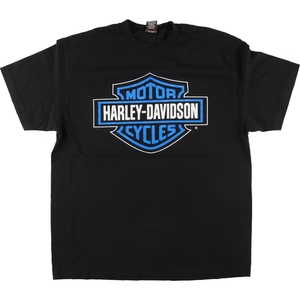 古着 ハーレーダビッドソン Harley-Davidson モーターサイクル バイクTシャツ USA製 メンズXL /eaa445306