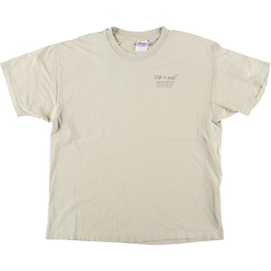 古着 90年代 ヘインズ Hanes BEEFY-T プリントTシャツ USA製 メンズXL /eaa440657
