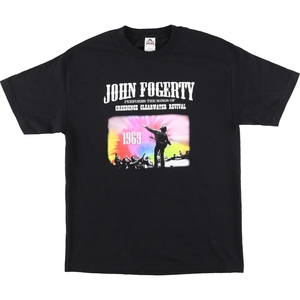 古着 ALSTYLE JOHN FOGERTY ジョン フォガティ バンドTシャツ バンT メンズL /eaa436899