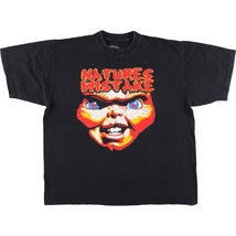 古着 NATURES MISTAKE CHUCKY チャッキー 映画 ムービーTシャツ メンズXL /eaa445391_画像1