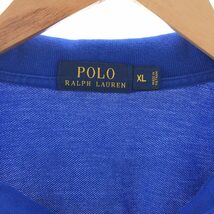 古着 ラルフローレン Ralph Lauren POLO RALPH LAUREN 半袖 ポロシャツ メンズXL /eaa381688_画像3