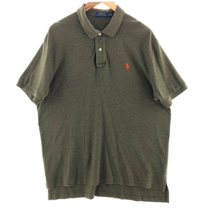 古着 ラルフローレン Ralph Lauren POLO RALPH LAUREN 半袖 ポロシャツ メンズXL /eaa381670