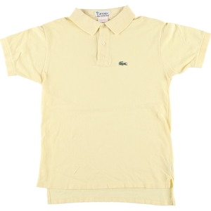 古着 70年代 ラコステ LACOSTE IZOD 半袖 ポロシャツ メンズS ヴィンテージ /eaa428346