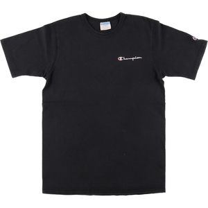 古着 チャンピオン Champion ワンポイントロゴTシャツ メンズL /eaa445609