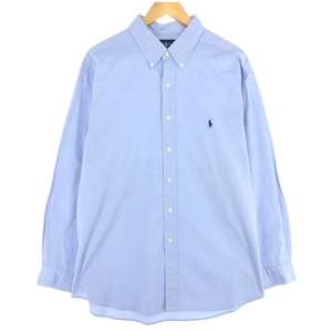 古着 ラルフローレン Ralph Lauren CLASSIC FIT 長袖 ボタンダウンシャツ メンズXXL /eaa446701