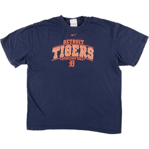 古着 ナイキ NIKE MLB DETROIT TIGERS デトロイト タイガース スポーツTシャツ メンズL /eaa431657