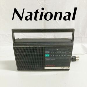 ^ [ Junk ] Showa Retro National radio AC-BATTERY RF 542 radio player [OTOS-571]