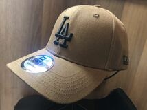 ニューエラ キャップ NEW ERA CAP LA 帽子 ブラウン 茶色　系　フリーサイズ　男女用_画像1