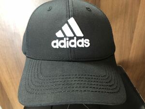 アディダス キャップ adidas CAP 帽子　ブラック 黒　系　男女用　フリーサイズ　