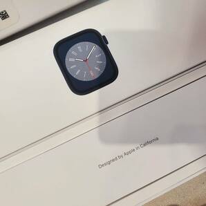 新品同様品 Apple Watch Series 8 GPS＋Cellularモデル 45mm ミッドナイトアルミニウムケース/ミッドナイトスポーツバンド 送料込 即決！！の画像1