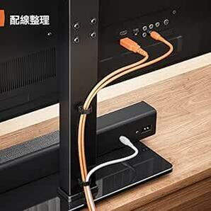 Perlegear テレビスタンド tvスタンド tv stand テレビ台 壁寄せ ロータイプ 卓上 壁掛け モニター 回転 3の画像6